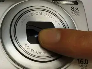 Canon PowerShot A4000 IS Camera Lens Error Troubleshooting