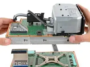 Center Chassis Removal (Power Supply Attached)