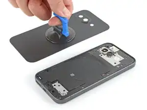 Google Pixel 9a Rear Cover Removal