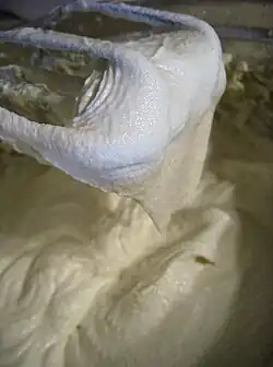 Repeat 5 and 6 until done. By now the mixture will be very smooth.