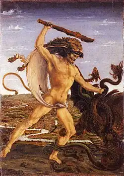 Hercules Clubs the Hydra.