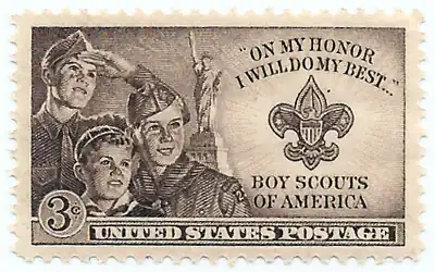 Boy Scouts BSA Stamp