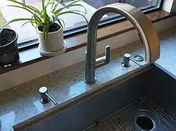 Sink area, detail