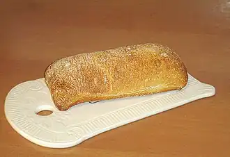 A half-sized Ciabatta