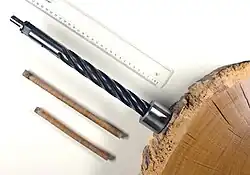 Corer for dendrochronological sampling