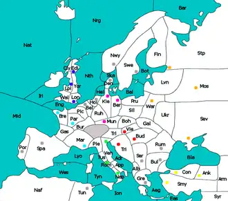 Board for Diplomacy.