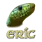 Eric logotype featuring a snake.