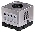 A Game Boy Player on a GameCube