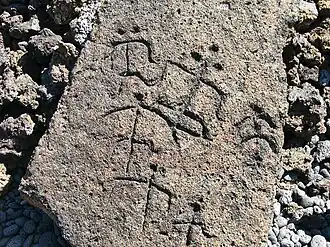 Petroglyph from the Big Island.