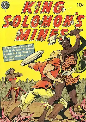 King Solomon's Mines comic cover