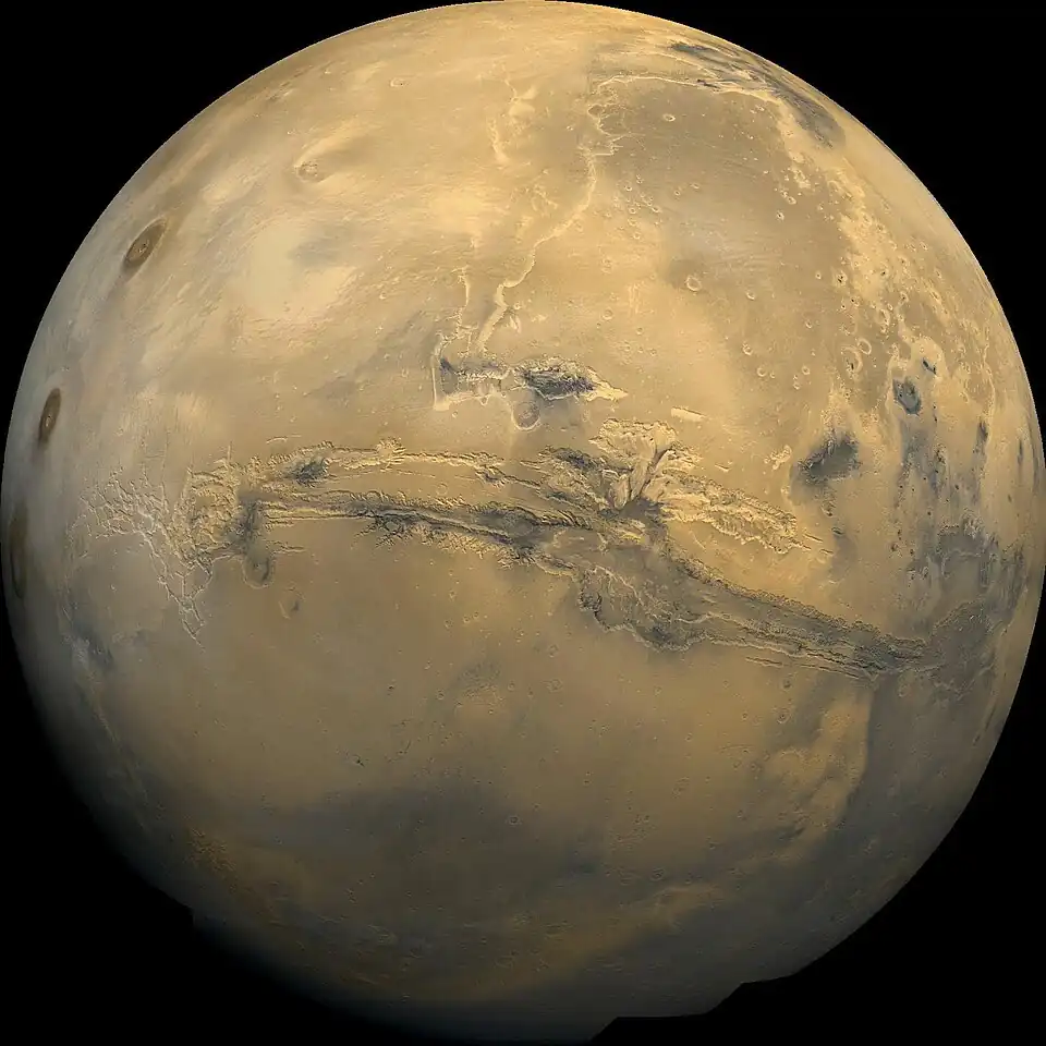 Valles Marineris on Mars