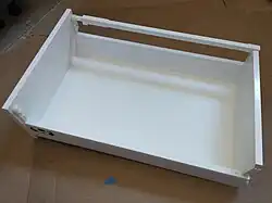 Medium and high drawers include additional side bars…