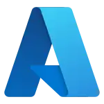 Logotype of Microsoft Azure.