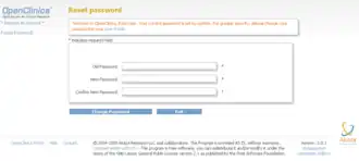 Initial Password Change