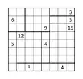 Example of rectangle solved puzzles