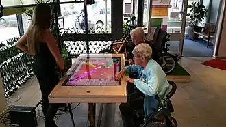 A Tovertafel in use.