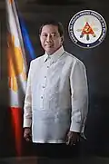 Photographic portrait of Jejomar Binay