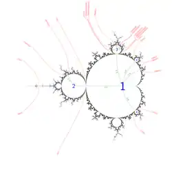 Wakes near the period 1 continent