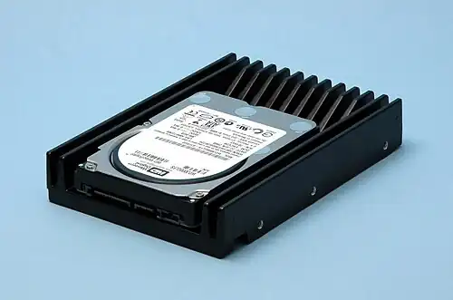 A Western Digital VelociRaptor in 2008.