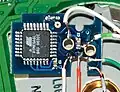 Wii Key Modchip installed