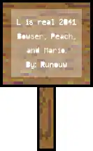 "L is real 2401 Bowser, Peach, and Mario. By: Runouw"