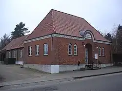 The village hall in Ågård