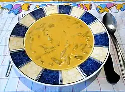 Green beans cream stew