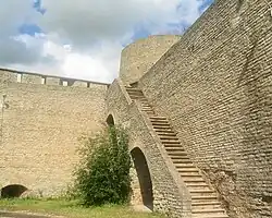 Long-neck tower, view from the fortress