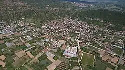 Air view of the village