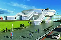 A project of Petrovsko-Razumovskaya transport hub