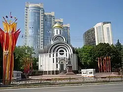 Pokrovsky Square within the district