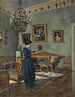 Young Woman Reading