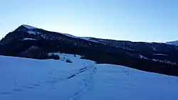 A part of the Tumsoy-Lam mountain in winter