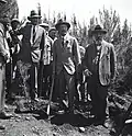 Wauchope with Menachem Ussishkin in Palestine, 1928