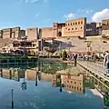 Reflection of Erbil Citadel in the water
