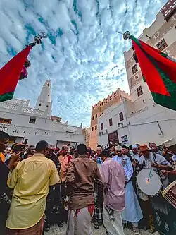 Eid celebrations in Shibam, Yemen