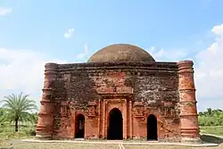 Facade of the mosque
