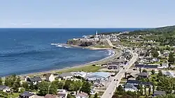 Grande-Vallée skyline