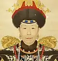 Empress Xiaoshengxian in court dress, by Giuseppe Castiglione