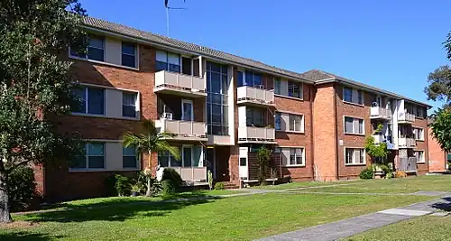 Public housing, Banks Avenue