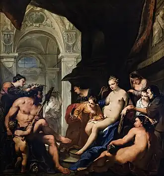 Hercules and Omphale by Antonio Bellucci