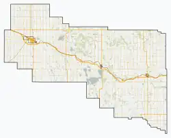County of Minburn No. 27 is located in County of Minburn
