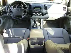2006 model year Tacoma Interior