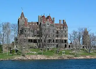 1000 Islands, Boldt Castle, St Lawrence River.