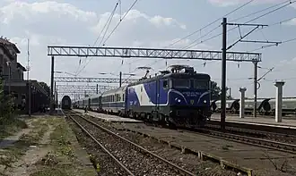 Ciulnița train station in Dragalina