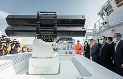 NCSIST 2.75in rockets remote weapon station (side)