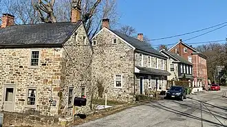 Stone houses on Mount Joy Road