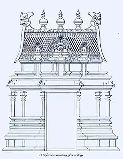 Single storey gopura (Dravidian architecture)