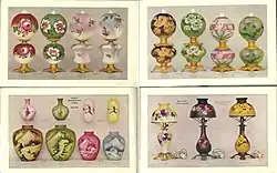 colorful lamps in catalog