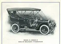 1907 Model G 45&nbsp;hp 'King of Belgians' Body Touring Car